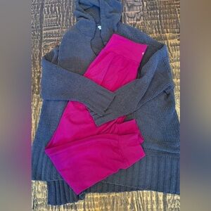 Aerie Gray Sweater small over sized comfy fit